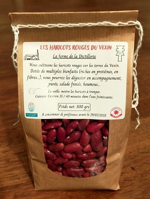 Haricots rouges du Vexin 500 grs
