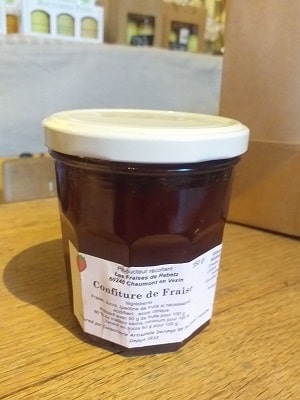 Confiture de Fraise 350 grs