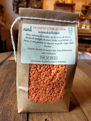 Lentilles Corail du Vexin